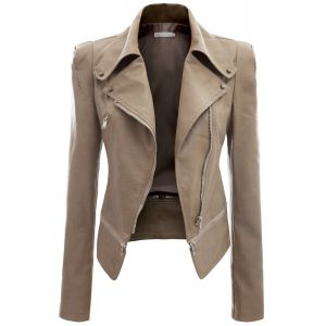 Women Leather Jacekt